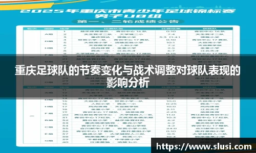 重庆足球队的节奏变化与战术调整对球队表现的影响分析
